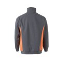 VL SVAROG. Dwukolorowa bluza frotte (260 g/m²) z poliestru (65%) i bawełny (35%)