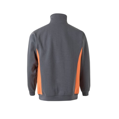 VL SVAROG. Dwukolorowa bluza frotte (260 g/m²) z poliestru (65%) i bawełny (35%)