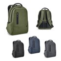 BOSTON. Plecak na laptopa 17" z wodoodpornego nylonu 2Tone
