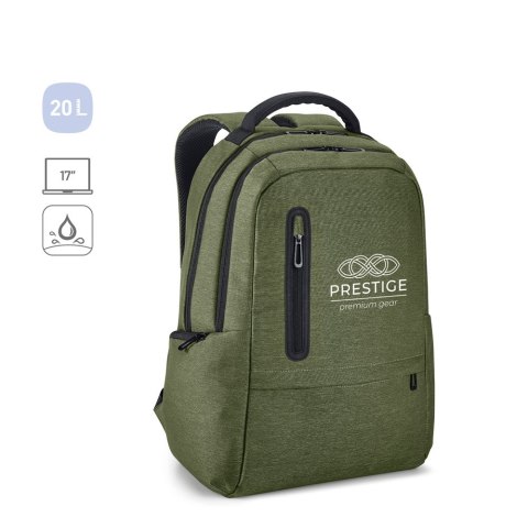 BOSTON. Plecak na laptopa 17" z wodoodpornego nylonu 2Tone