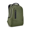 BOSTON. Plecak na laptopa 17" z wodoodpornego nylonu 2Tone
