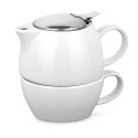 COLE. Porcelany zestaw do herbaty 2 w 1