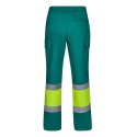 VL ARTEMIS. Dwukolorowe spodnie z diagonalu (190 g/m²), bawełny (20%) i poliestru (80%)