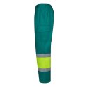 VL ARTEMIS. Dwukolorowe spodnie z diagonalu (190 g/m²), bawełny (20%) i poliestru (80%)