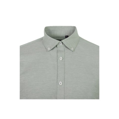 VL PRITHVI MAN. Męska koszula Oxford (180 g/m²) z bawełny (50%), poliestru (45%) i elastanu (5%)