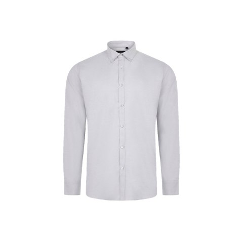 VL PRITHVI MAN. Męska koszula Oxford (180 g/m²) z bawełny (50%), poliestru (45%) i elastanu (5%)