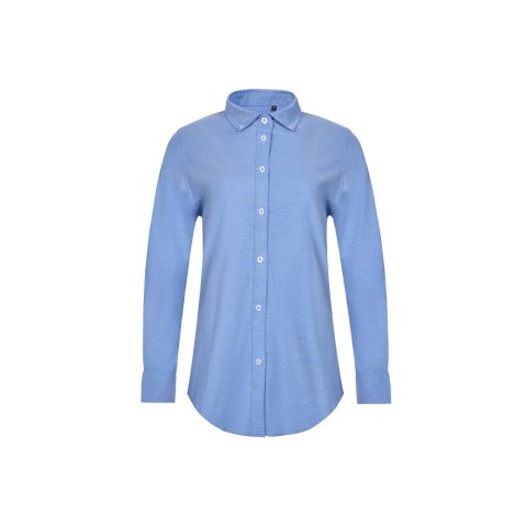 VL PRITHVI WOMEN. Koszula Oxford (180 g/m²) dla kobiet, wykonana z bawełny (50%), poliestru (45%) i elastanu (5%)