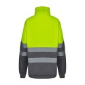 VL THOR. Dwukolorowa bluza (300 g/m²) z polaru poliestrowego (100%)