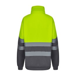 VL THOR. Dwukolorowa bluza (300 g/m²) z polaru poliestrowego (100%)