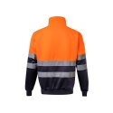 VL THOR. Dwukolorowa bluza (300 g/m²) z polaru poliestrowego (100%)
