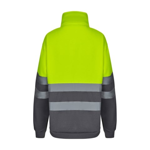 VL THOR LARGE. Dwukolorowa bluza (300 g/m²) z poliestrowego polaru (100%)