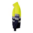 VL THOR LARGE. Dwukolorowa bluza (300 g/m²) z poliestrowego polaru (100%)