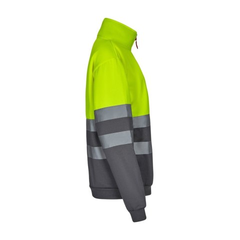 VL THOR LARGE. Dwukolorowa bluza (300 g/m²) z poliestrowego polaru (100%)