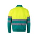 VL THOR LARGE. Dwukolorowa bluza (300 g/m²) z poliestrowego polaru (100%)