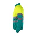 VL THOR LARGE. Dwukolorowa bluza (300 g/m²) z poliestrowego polaru (100%)