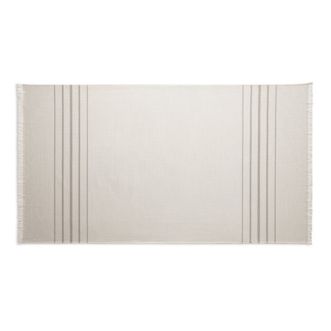 CAPLAN. Wielofunkcyjny ręcznik (260 g/m²) wykonany z lekkiej i wytrzymałej bawełny (90%) oraz bawełny z recyklingu (10%)