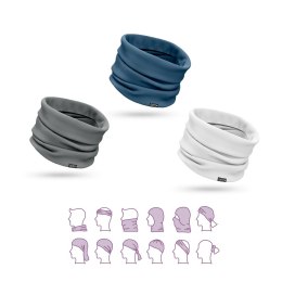 KOLKATA. Bandana wielofunkcyjna poliestru pochodzącego (100% rPET) (120 g/m²)