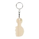 ColoShop Creative Wood přívěšek na klíče se žetonem do košíku