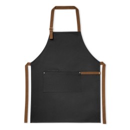 VESPER. Fartuch z płótna bawełnianego 100% (300 g/m²) z metalowymi detalami