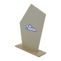 Wlobor personalizowane drewniane trofeum, kanciaste