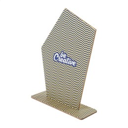 Wlobor personalizowane drewniane trofeum, kanciaste