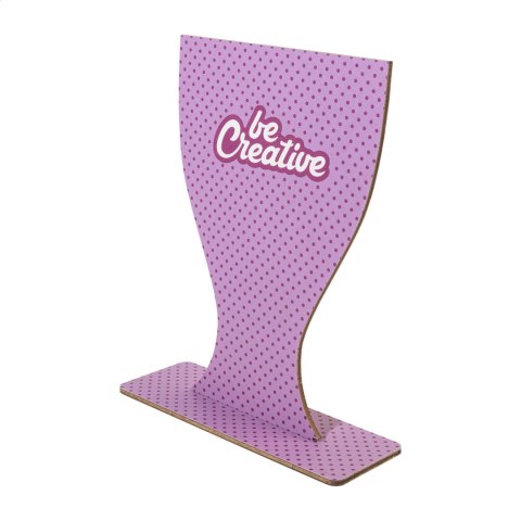 Wlobor personalizowane drewniane trofeum, puchar