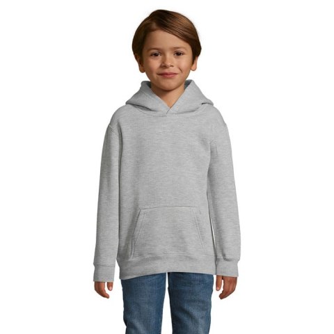 Bluza z kapturem SLAM KIDS szary melanż XXL (S13255-GM-XXL)