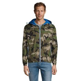 SKATE LINED WINDBREAKER Camo/Royal S (S01171-AD-S)
