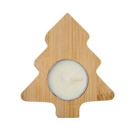 Świecznik ze świeczką tealight Comet, beżowy