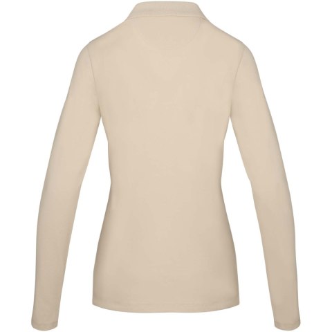 Damskie polo Calgary z długim rękawem 180 g/m² piaskowiec (38087064)