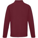 Męskie polo Calgary z długim rękawem 180 g/m² głęboki bordowy (38086223)