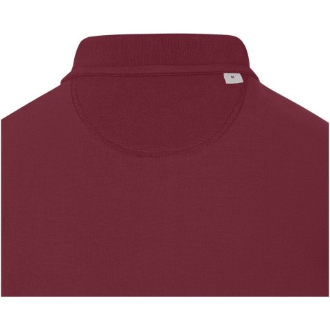 Męskie polo Calgary z długim rękawem 180 g/m² głęboki bordowy (38086223)