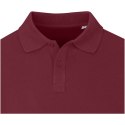 Męskie polo Calgary z długim rękawem 180 g/m² głęboki bordowy (38086223)