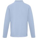 Męskie polo Calgary z długim rękawem 180 g/m² niebieski mgła (38086500)