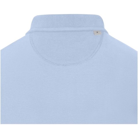 Męskie polo Calgary z długim rękawem 180 g/m² niebieski mgła (38086500)