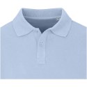 Męskie polo Calgary z długim rękawem 180 g/m² niebieski mgła (38086500)