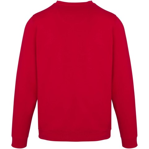 Jasper organiczna bluza unisex z recyklingu o gramaturze 280 g/m² z okrągłym dekoltem i certyfikatem OCS czerwony (39561210)
