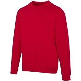 Jasper organiczna bluza unisex z recyklingu o gramaturze 280 g/m² z okrągłym dekoltem i certyfikatem OCS czerwony (39561215)