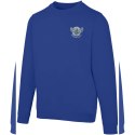 Jasper organiczna bluza unisex z recyklingu o gramaturze 280 g/m² z okrągłym dekoltem i certyfikatem OCS niebieski (39561525)