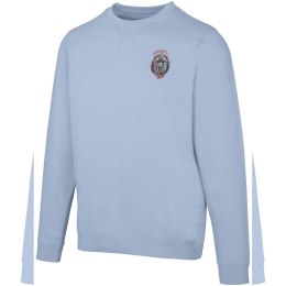 Jasper organiczna bluza unisex z recyklingu o gramaturze 280 g/m² z okrągłym dekoltem i certyfikatem OCS niebieski mgła (3956150