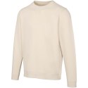 Jasper organiczna bluza unisex z recyklingu o gramaturze 280 g/m² z okrągłym dekoltem i certyfikatem OCS piaskowiec (39561063)