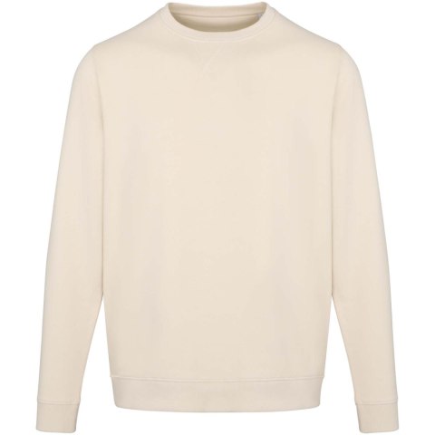 Jasper organiczna bluza unisex z recyklingu o gramaturze 280 g/m² z okrągłym dekoltem i certyfikatem OCS piaskowiec (39561069)