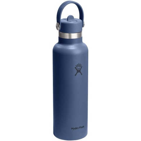 Butelka na wodę Hydro Flask Standard Mouth, pojemność 621 ml, izolowana, ze stali nierdzewnej środkowy niebieski (10099052)