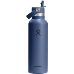 Butelka na wodę Hydro Flask Standard Mouth, pojemność 621 ml, izolowana, ze stali nierdzewnej środkowy niebieski (10099052)