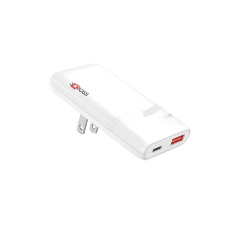 Ładowarka wielozłączowa SKROSS® Klip Slim 65 W biały (12461801)