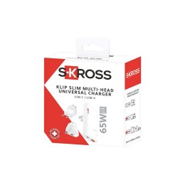 Ładowarka wielozłączowa SKROSS® Klip Slim 65 W biały (12461801)