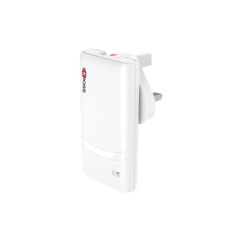 Ładowarka wielozłączowa SKROSS® Klip Slim 65 W biały (12461801)