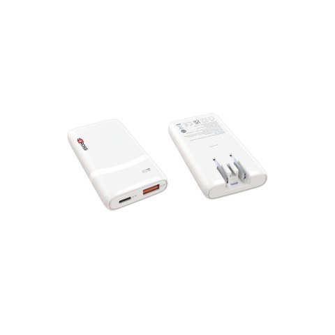 Ładowarka wielozłączowa SKROSS® Klip Slim 65 W biały (12461801)