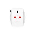 SKROSS® MUV AC65PD - uniwersalna przejściówka z kablem USB-C biały (12462001)