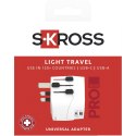 SKROSS® PRO Light USB AC30PD - uniwersalna przejściówka do urządzeń elektrycznych biały (12461501)